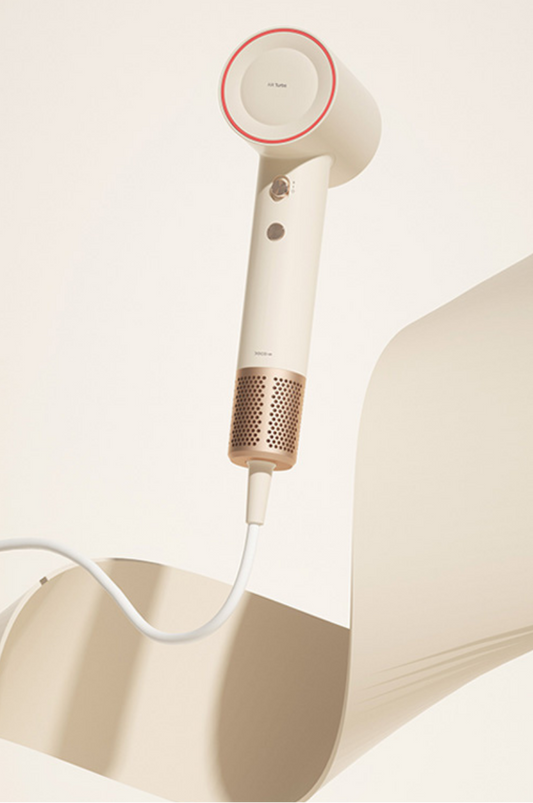 DOCO LAB High-speed hair dryer - space gray/clear white White